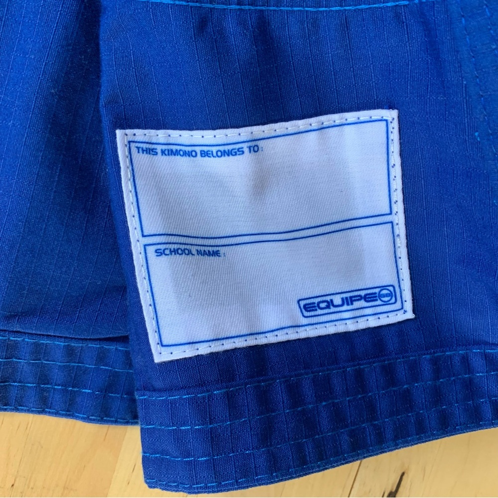 Gracie Barra - Kids Gi - Y1 - Equipe Edition - Kimono and Pants - Picture 4 of 9